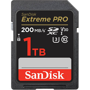 SanDisk Speicherkarte SDXC-Card Extreme PRO 1 TB