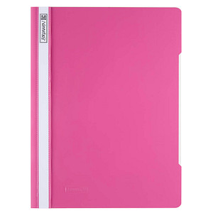 BRUNNEN Schnellhefter Kunststoff pink DIN A4 überbreit, 1 St.