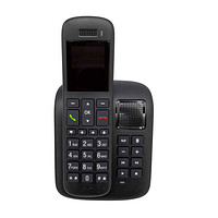 Telekom Sinus A32 Schnurloses Telefon Anrufbeantworter ebenholz mit büroplus 