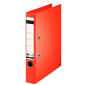 LEITZ 1008 Ordner hellrot Karton 5,2 cm DIN A4 LEITZ 1008 Ordner hellrot Karton 5,2 cm DIN A4
