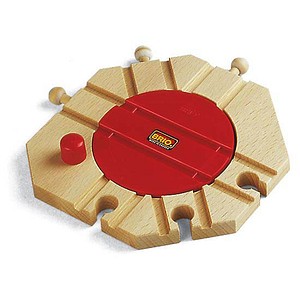 BRIO® Mechanische Drehscheibe 33361 Spielzeugeisenbahnen-Zubehör