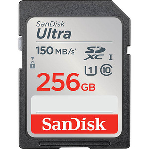 SanDisk Speicherkarte SDXC-Card Ultra 256 GB