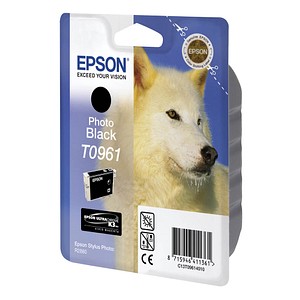 EPSON T0961 schwarz Tintenpatrone EPSON T0961 schwarz Tintenpatrone