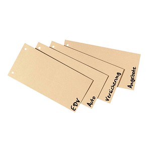 Trennstreifen chamois, 250 g/qm Karton 24,0 x 10,5 cm, 200 St.