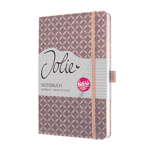 SIGEL Notizbuch JOLIE DIN A5 liniert, rose Hardcover 174 Seiten, 1 St.