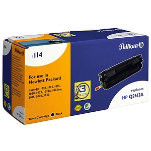Pelikan 1114 schwarz Toner ersetzt HP 12A (Q2612A) Pelikan 1114 schwarz Toner ersetzt HP 12A (Q2612A)