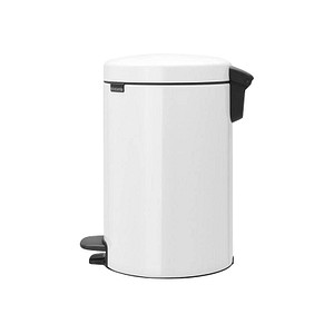 brabantia Newlcon Mülleimer 12,0 l weiß