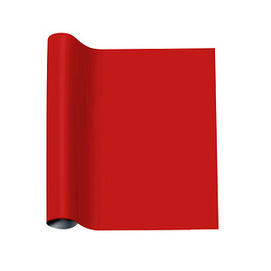 plottiX PremiumFlock Aufbügelfolie rot Flock-Folie 32,0 x 50,0 cm,  1 Rolle