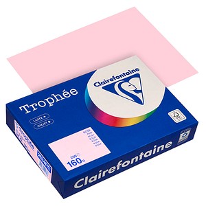 Clairefontaine Kopierpapier Trophée rosa DIN A4 160 g/qm 250 Blatt