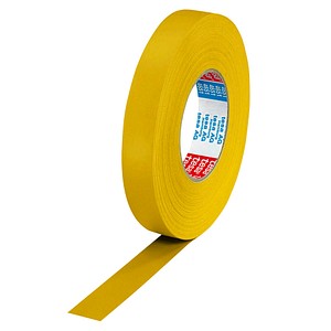 tesa extra Power® Perfect Gewebeband gelb 25,0 mm x 50,0 m 1 Rolle