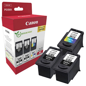 Druckerpatronen für Canon PG-560 + CL-561 XL PIXMA TS5350 TS 5351 5353 7450  7451