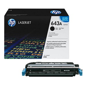 HP 643A (Q5950A) schwarz Tonerkartusche