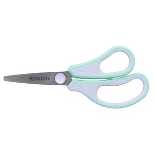 WESTCOTT Kinderschere GRIPEEZE hellblau/grün 14,0 cm
