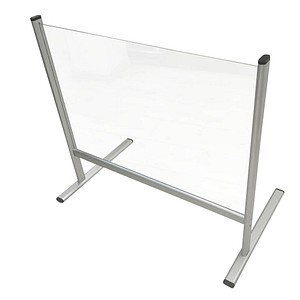 FRANKEN Spuckschutz transparent 102,9 x 92,7 cm FRANKEN Spuckschutz transparent 102,9 x 92,7 cm