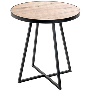 HAKU Möbel Beistelltisch Holz bergen-eiche 48,0 x 48,0 x 52,0 cm ++ büroplus