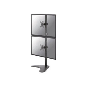 Neomounts Monitor-Halterung FPMA-D550DDV schwarz für 2 Monitore, Tischständer