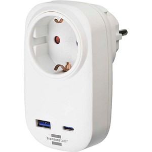 brennenstuhl Steckdose mit USB-Anschluss, 1 St.