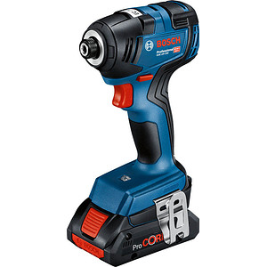 AKTION: BOSCH Professional GDR 18V-200 Akku-Drehschlagschrauber-Set 2x 18,0 V, mit 2 Akkus mit Prämie nach Registrierung