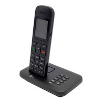 ++ büroplus Sinus Anrufbeantworter Telekom Telefon mit schwarz A12 Schnurloses