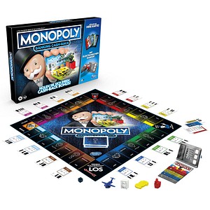 Hasbro MONOPOLY-Banking Cash-Back Brettspiel