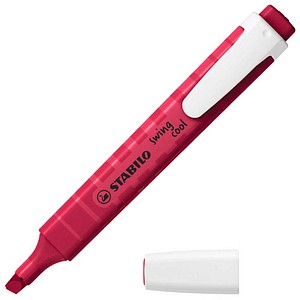 STABILO swing cool NatureCOLORS Wildflower Textmarker rot, 1 St.