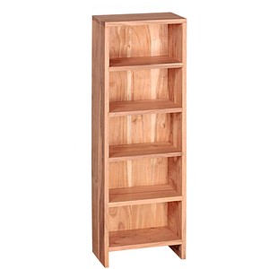 WOHNLING Bücherregal akazie 30,0 x 17,0 x 90,0 cm, 1 St.