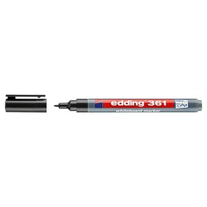 edding 361 Whiteboard-Marker schwarz 1,0 mm, 10 St.