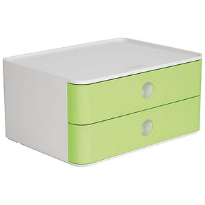 HAN Schubladenbox Smart Box ALLISON grün DIN A5 mit 2 Schubladen