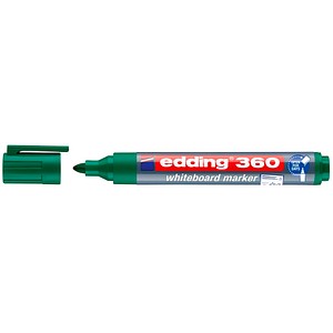 edding 360 Whiteboard-Marker grün 1,5 - 3,0 mm, 10 St.