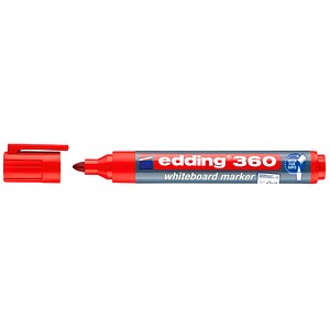 edding 360 Whiteboard-Marker rot 1,5 - 3,0 mm, 10 St.