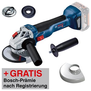 AKTION: BOSCH Professional GWS 18V-10 Akku-Winkelschleifer 18,0 V, ohne Akku mit Prämie nach Registrierung