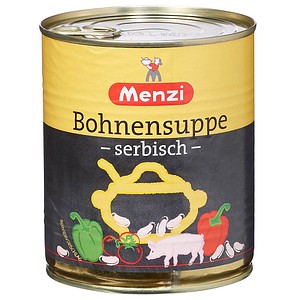 Menzi Bohnensuppe, serbisch Eintopf 800,0 ml