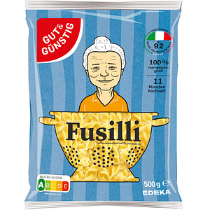 GUT&GÜNSTIG Fusilli  500,0 g, 1 St.