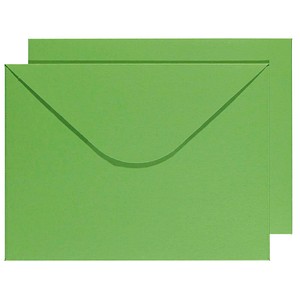 BUNTBOX Briefumschläge DIN C4 ohne Fenster grün Steckverschluss 2 St.