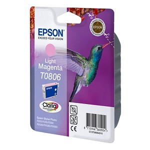 EPSON T0806 light magenta Tintenpatrone EPSON T0806 light magenta Tintenpatrone