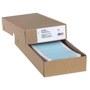 2.000 HERMA Computer-Endlosetiketten 8183 blau 88,9 x 35,7 mm