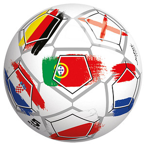 John® Fußball Flaggen mehrfarbig, Ø 23,0 cm, 1 St.