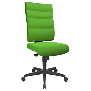 büroplus Bürostuhl Unni Med, Stoff grün, Gestell schwarz