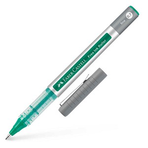 FABER-CASTELL Free Ink Tintenroller grau 0,4 mm, Schreibfarbe: grün, 1 St.