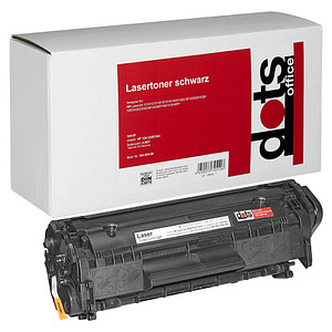 dots schwarz Toner ersetzt HP 12XXL (Q2612A) dots schwarz Toner ersetzt HP 12XXL (Q2612A)