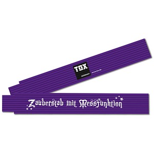 TOX Meterstab Zauberstab mit Messfunktion, 09969007/T, Holz 200 cm