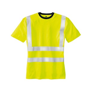 teXXor® unisex Warnschutz Shirt HOOGE gelb Größe M