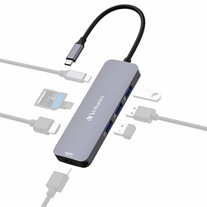verbatim Multiport-Adapter CMH-08
