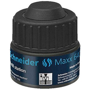Schneider Nachfülltinte Maxx 640 schwarz