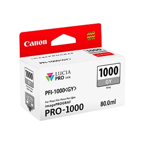 Canon PFI-1000 GY grau Tintenpatrone Canon PFI-1000 GY grau Tintenpatrone
