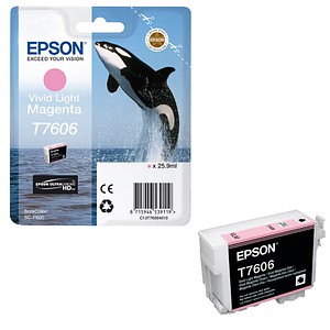 EPSON T7606 vivid light magenta Tintenpatrone EPSON T7606 vivid light magenta Tintenpatrone
