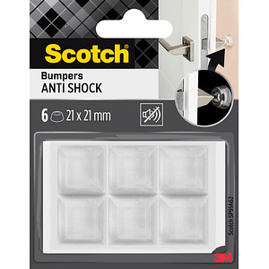 Scotch SP91A62 quadratisch Elastikpuffer, 6 St.