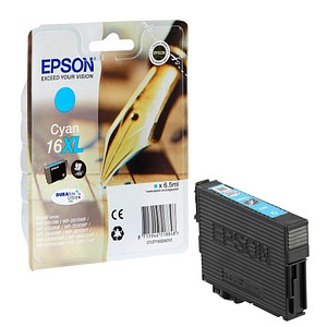 EPSON 16XL / T1632XL cyan Tintenpatrone EPSON 16XL / T1632XL cyan Tintenpatrone