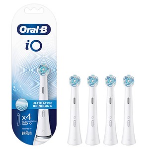 4 Oral-B iO Ultimative Reinigung Zahnbürstenaufsätze