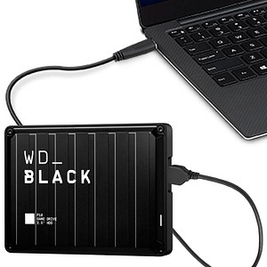 Western Digital WD_BLACK P10 Game Drive 5 TB externe HDD-Festplatte schwarz
